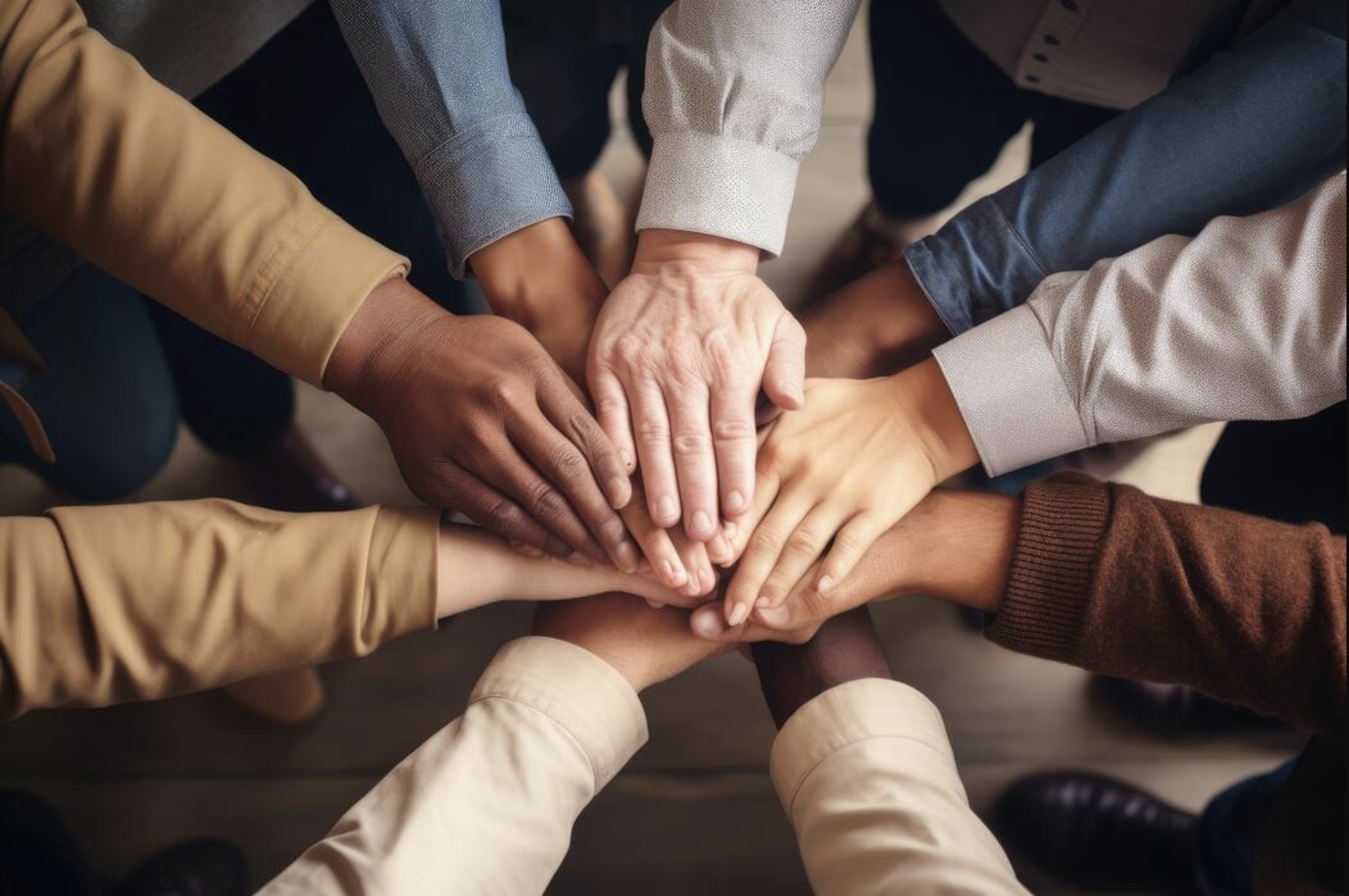 Business team collaborating